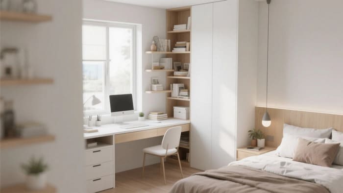 ban lam viec trong phong ngu (8)